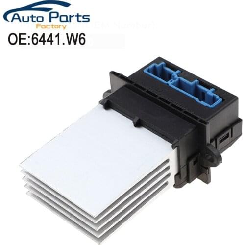 New Air Conditioning Blower Motor Regulator Resistor For Peugeot Citroen 6441.W6 6441W6