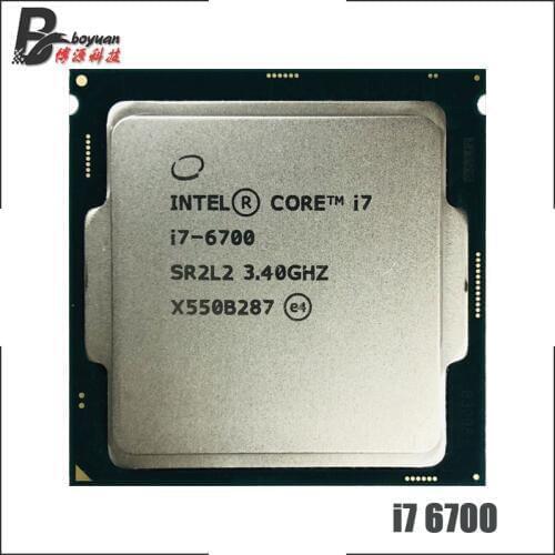Intel Core i7-6700 i7 6700 3.4 GHz Quad-core Eight-threaded 65w CPU processor LGA 1151
