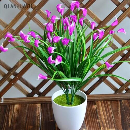 Искусственные лилии QIANHUAYU China At AliExpress