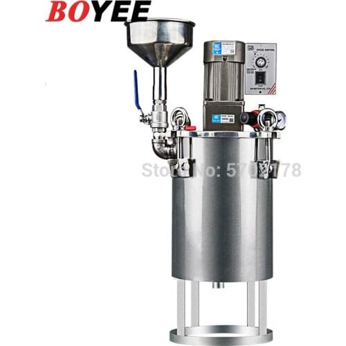 Liquid glue dispensing stainless steel pressure tank Electric stirring 10L