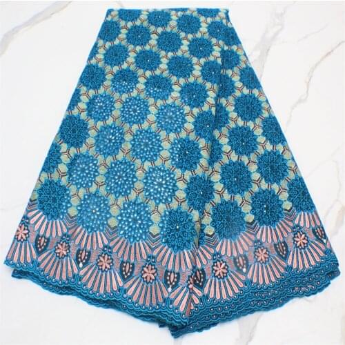 Swiss Lace Fabric 2021 Soft Design Embroidery African Lace Fabrics Dry Lace Swiss Voile Lace in Switzerland 4326B