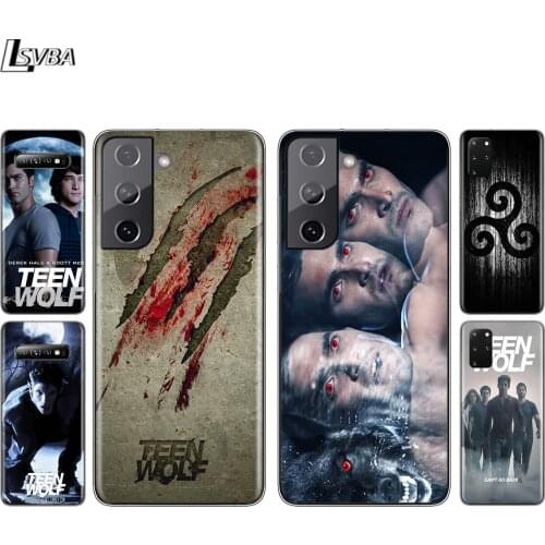 Teen Wolf Silicone Cover For Samsung Galaxy S21 S20 FE Ultra S10 S10E Lite S9 S8 S7 Plus Phone Case