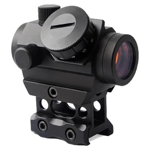 T1G Red Dot Sight 1X20 Sights Reflex With 20mm Rail Mount & Increase Riser Rail Mount Tactical Hunting Accessories