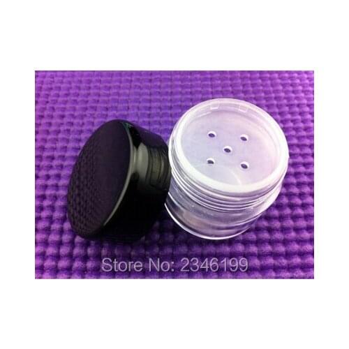 15G 80pcs/lot Empty Loose Powder Case with Sifter, DIY Cosmetic Powder Refillable Container, Nailing Beauty Tool Box