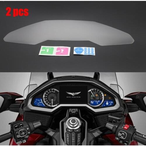 Instrument Panel Tempered Glass Screen Protector Dash Panel Screen Anti Scratch film for HONDA GL1800 Goldwing 2018