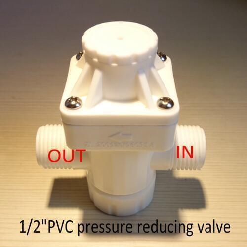 50 PCS regulator Pressure reducing valve for poultry nipple water line chicken bird quail duck 1/2"
