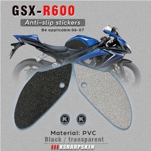 ADESIVI Motorcycle Sticker Decal Emblem Protector Tank Pad Tank grip For SUZUKI 06-07 GSX-R600 06-07 GSX-R750
