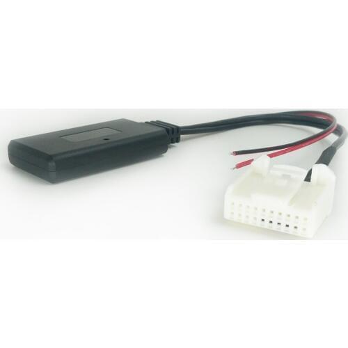 Biurlink Bluetooth AUX Cable Media Music Adapter 20Pin Audio Socket For Toyota Camry Corolla Yaris