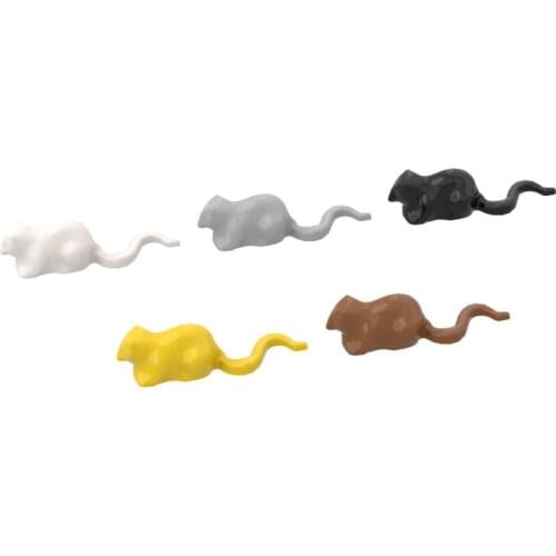 BuildMOC 40234 Little Mouse For Building Blocks Parts DIY Construction Creative gift Toys