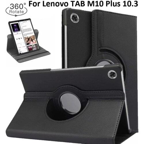 For Lenovo Tab M10 Plus TB-X606X X606F 10.3"360 Degree Rotating Stand Tablet Cover For Lenovo Tab M10 FHD Plus X606 Cover Case