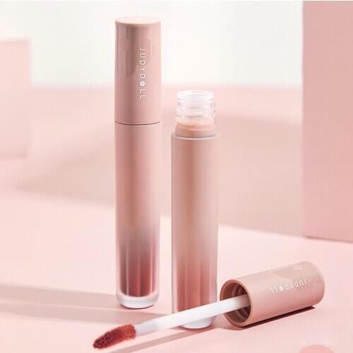 Judydoll Flower Lip Glaze Matte Vlevet 2 Textures Moisturizing and Matte Easy to Wear Long-Lasting Waterproof Liquid Lipstick