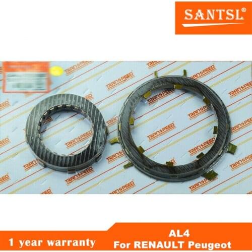 AL4 DPO Auto Transmission Parts Clutch Plates Friction Kit Fit For Citroen Renault Peugeot Car Accessories Transnation