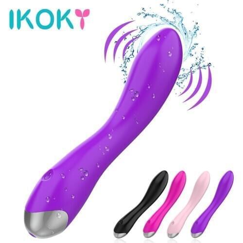 IKOKY G Spot Vibrator AV Wand 20 Speeds Silicone Clitoral Stimulator Vaginal Massager Sex Toys for Woman Female Masturbator