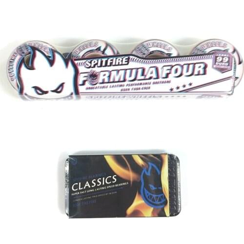 Skateboard Wheel 54*32mm bule Polyurethane High Resilience Professional bearing Wheels Spitfire wheel 99D Hardness Formula