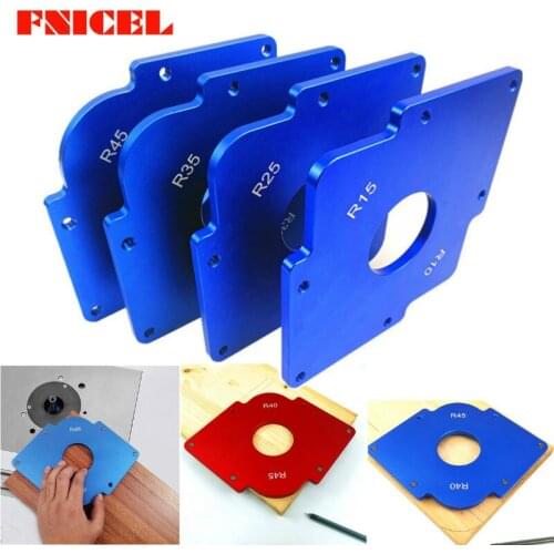 Aluminium Alloy Shape Contour R Gauge Angled Ruler Trimming Machine R Angle Arc Template Fillet Gauge Woodworking DIY Tools