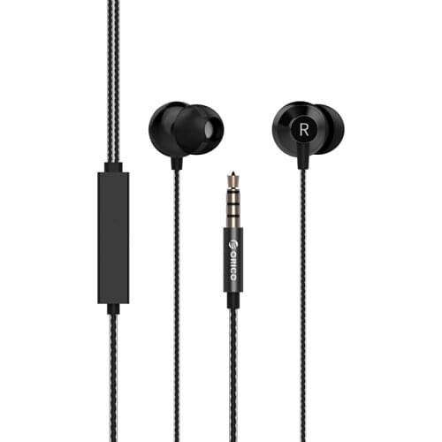 ORICO 3.5mm In-ear Wired Earphone for Mobile Phone Headsets with Built-in Microphone Video Voice Calling