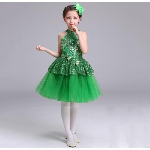 New Toddler Girls Christmas Clothes Princess St Patricks Day Green Yellow Hot Pink Blue Kids Party Pageant Dresses for Girls