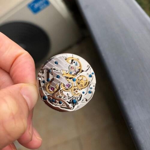 Original 1963 Chronograph Watch Parts Seagull ST1901 Mechanical Hand Winding Movement for Luxury Mens Wristwatches