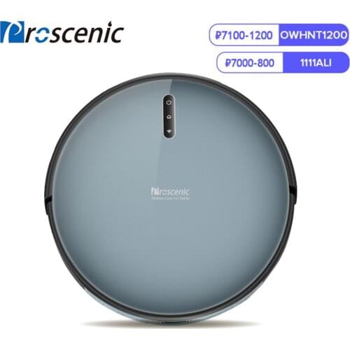 Proscenic 830T Robot Vacuum Cleaner App & Alexa Voice Control 2000PA Suction 350ml Water Tank with Wet Cleaning Mopping Robot