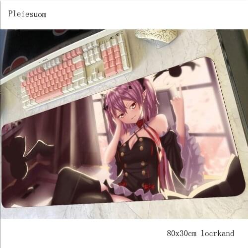 Seraph of the End mousepad Halloween Gift Computer mouse mat gamer gamepad HD print gaming mousemat desk pad office padmouse