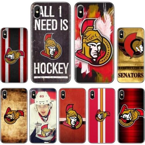For Samsung Galaxy A9 A8 Star Lite A3 A5 A7 A6 Plus 2018 2015 2016 2017 Team-Logo-C-Ottawa-Senators-Hockey Silicone Case Cover