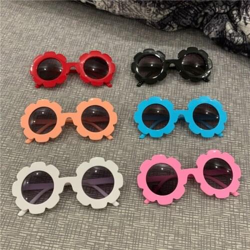 Fashion Retro Round Kids Sunglasses Boys Girls Sun Glasses Vintage Chirldren Sunglasses Colorful Baby Shades UV Goggles