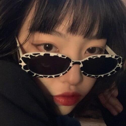 1 PC Retro Sunglasses for Women Small Oval Frame Sun Glasses Fashion Shades Polarized Eyewear UV400 Women Sunglasses