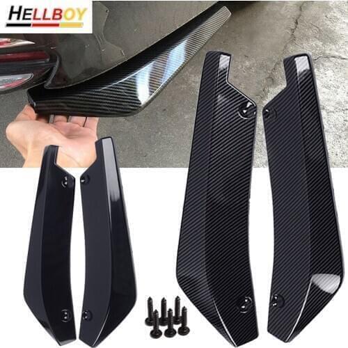 Car Rear Bumper Wing Lip Edge Protector Guard Sticker For VW Volkswagen Golf 6 7 Mk7 Polo 6r 6N Bora Jetta Mk6 Scirocco Tiguan 2