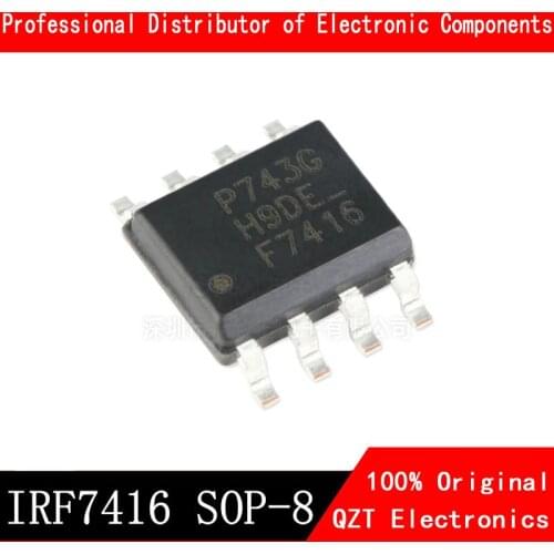 10pcs/lot IRF7416TRPBF SOP-8 IRF7416TR SOP IRF7416 F7416 SMD new original In Stock