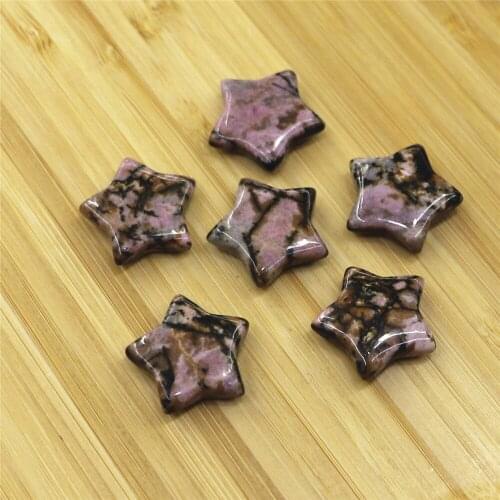 10PC Natural Crystal Agates Pentagram Gem Material Christmas Gift Decoration Accessories Healing Crystal Agates