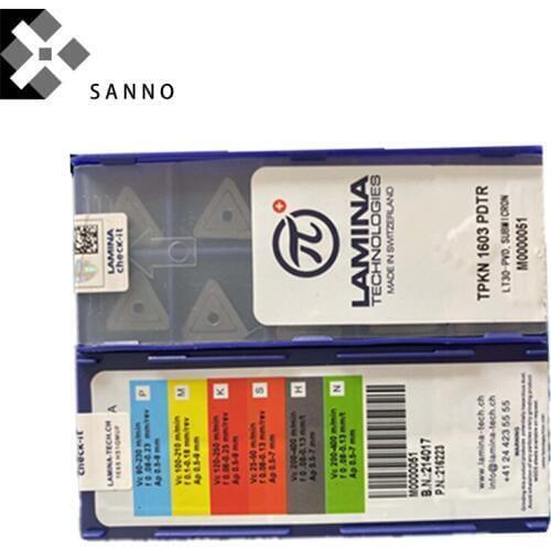 Free shipping! 50pcs/lots TPKN2204 PDTR LT30 cnc carbide turning milling inserts milling cutting tools blade carbide tips