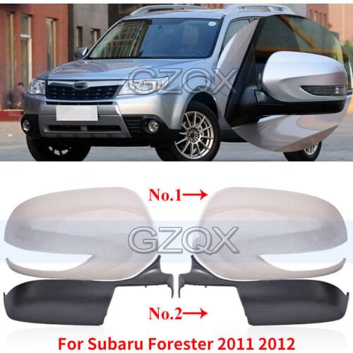 CAPQX For Subaru Forester 2011 2012 Outside Rearview Mirror Cover side rear viem mirrorb Lid Housing House