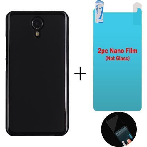 Case For Prestigio Muze X5 LTE Cover Soft TPU Silicone Phone Case For Prestigio Muze X5 LTE PSP5518 Screen Nano Protective Film