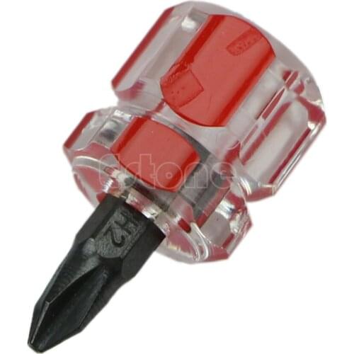 D08D 1PC Precision Mini Slot Type Anti Slip Bits Screwdriver Magnetic Repair Tool New