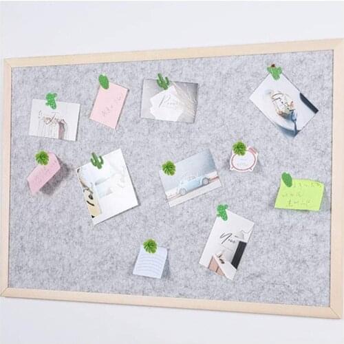 30PCS Wooden Push Pins Cactus Palm Leaf Thumb Tack Decorative Cute Pushpins for Photos Wall, Maps, Bulletin Board or Cork Boards