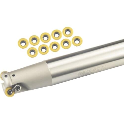 EMRW6R Full range of round nose milling cutter C25-C32 super shock-resistant tool holder boring bar holder for RPMT cutting tool