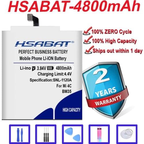 HSABAT Xiaomi Mi 4C Phone Batteries