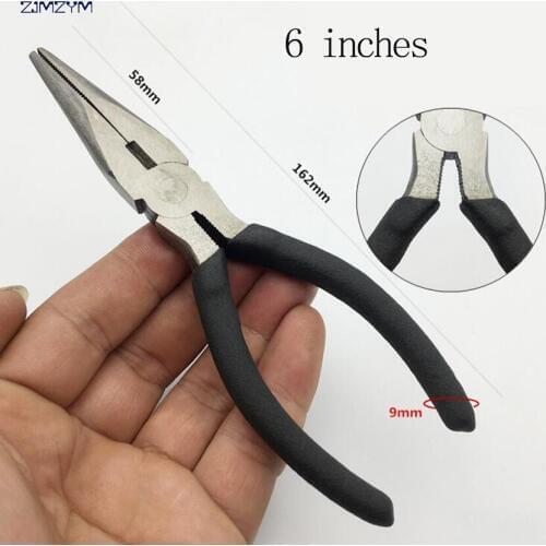 Wholesale 6" Mini Electronic Pliers Diagonal Side Cutting Pliers Cable Wire Cutter Repair Pry Open Hand Tool