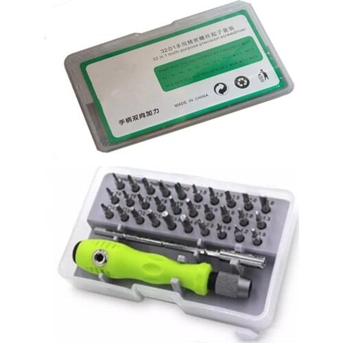 Precision Screwdriver Set Of 32 In 1 Mini Magnetic Screwdriver Set, Phone Mobile Ipad Camera Maintenance Tool