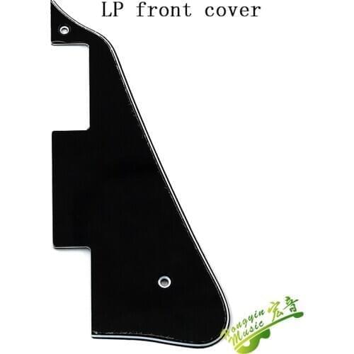 LP electric guitar spanker full set of LP electric guitar front cover protection board full set of black