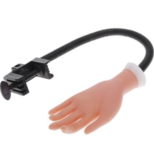 Nails Supplies Manicure Practice Hand Practice Nail Hand Bend Hand Drive Nail Hand Manicure Training Hand Silicone Practice Hand
