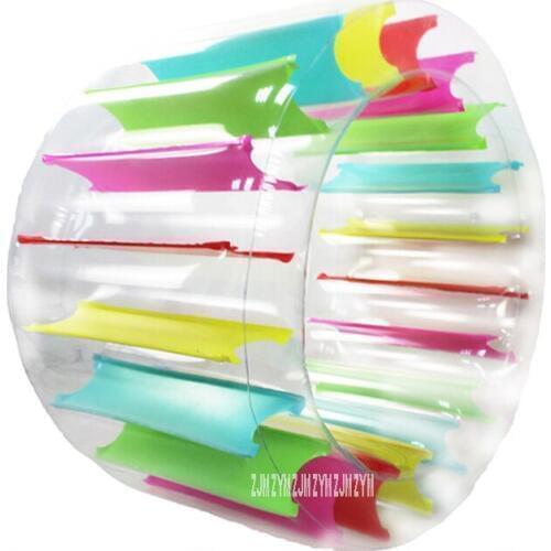 YHS158 Home Inflatable Lawn Water Wheel Children Float Water Inflation Roller Multifunctional Parent-Child PVC Crawling Roller