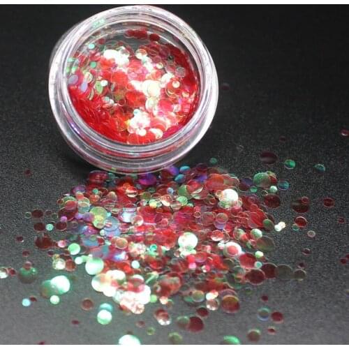 1Box Red 12 Colors Optional Monochrome Eye Powder Shadow Women Beauty Eye Make Up Shinning Glitter Powder Makeup CHTV07