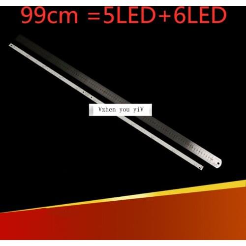 10pcs/SET 5pcs R & 5pcs L strip for Changhong 50inch 50A1 50S1 50D3700I LED50D2000I light bar CHGD50LB31 SVJ500A37 LB-C500F15