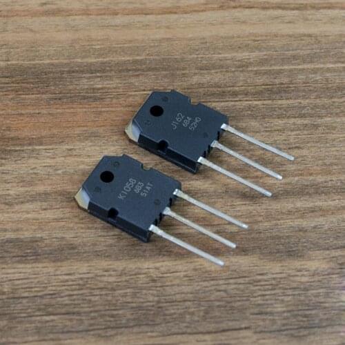 1pair (2SJ162+2SK1058 )K1058 J162 TO-247 high power audible counter tube (1 pair)100% new imported original