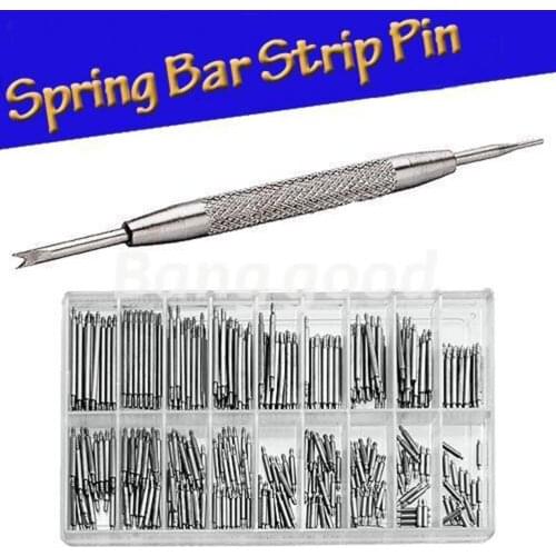 360pcs High Quality 8-25mm Watchmaker Repair Tools Link Pins Remove Tools Watch Band Spring Bars Strap Link Pins