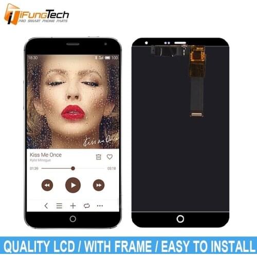5.36" 100% Tested New LCD For Meizu MX4 Digitizer Screen Assembly ReplacementFor Meizu MX4 LCD Display Touch Screen No Frame