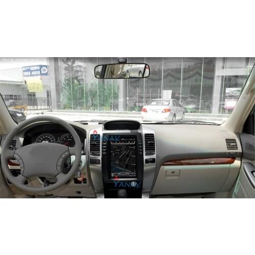 Android car stereo MP3 Player For-Toyota Prado 2002-2009 car radio GPS navigation Multimedia system DVD player vertical screen