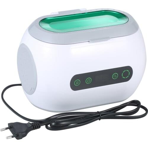 KKmoon 600mL Digital Ultrasonic Cleaner with Degassing Household Glasses Cleaning with Stainless Steel Tank Jewelry Cleaning