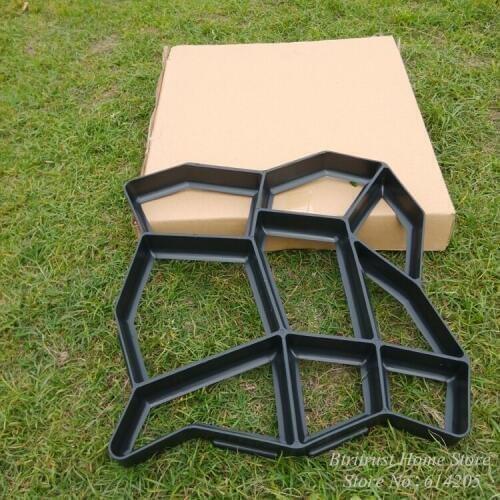 Driveway Paving Brick Path Maker Patio Concrete Slabs Mould patio mold